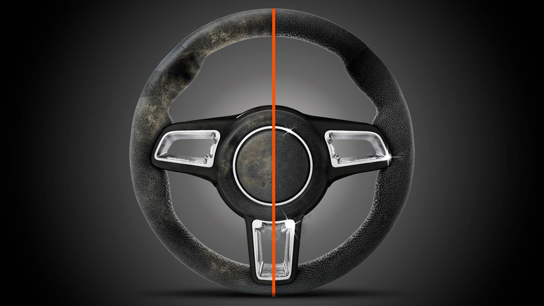 Cuida el interior de tu coche: ¡restauración de los volantes de piel! -  Consejos