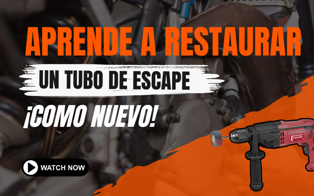 reparar un tubo de escape