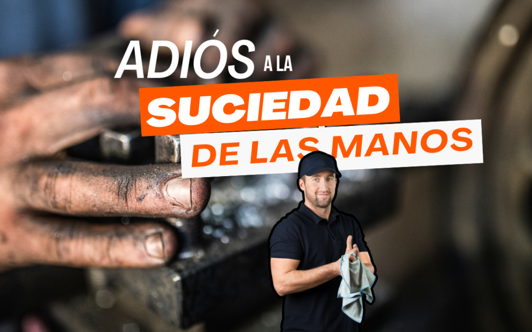 suciedad en las manos