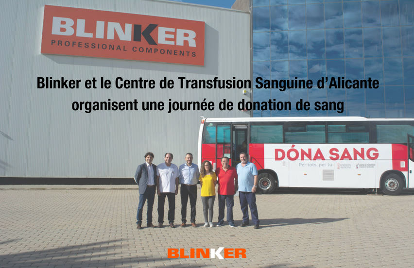 Blinker et le Centre de Transfusion Sanguine d’Alicante organisent une journée de donation de sang