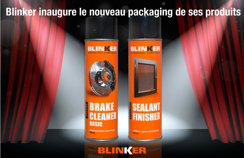 Blinker inaugure le nouveau packaging de ses produits