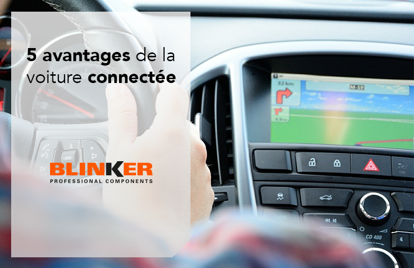 Les 5 avantages de la voiture connectée